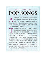 AMSCO PUBLICATIONS THE LIBRARY OF POP SONGS- AMSCO PUBLICATIONS