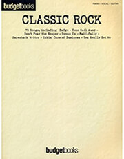 HAL LEONARD CLASSIC ROCK-BUDGET BOOKS SERIES