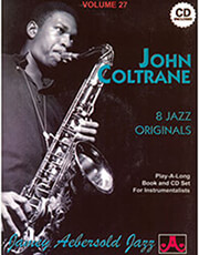 JAMEY AEBERSOLD AEBERSOLD - JOHN COLTRANE 8 JAZZ ORIGINALS / VOL 27 + CD