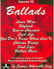 JAMEY AEBERSOLD AEBERSOLD - BALLADS / VOL 32 + CD