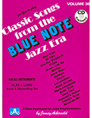JAMEY AEBERSOLD AEBERSOLD - CLASSIC SONGS FROM THE BLUE NOTE JAZZ ERA / VOL 38 + CD