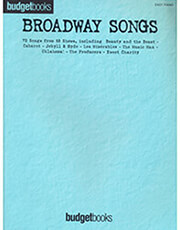 HAL LEONARD BROADWAY SONGS - ΣΕΙΡΑ BUDGET BOOKS (EASY PIANO)