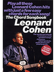 COHEN LEONARD -THE CHORD SONGBOOK φωτογραφία