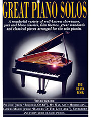 GREAT PIANO SOLOS - THE BLACK BOOK