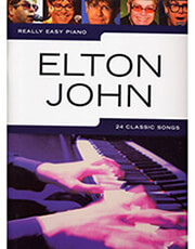 MUSIC SALES REALLY EASY PIANO - ELTON JOHN