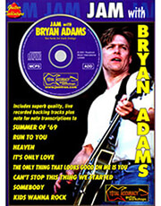 MUSIC SALES ADAMS BRYAN -JAM WITH...ΒΙΒΛΙΟ+CD