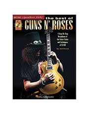 THE BEST OF GUNS N' ROSES (GUITAR SIGNATURE LICKS) BK/CD