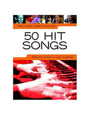 MUSIC SALES REALLY EASY PIANO - 50 HIT SONGS