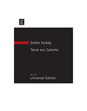ZOLTAN KODALY - DANCES OF GALANTA FOR ORCHESTRA
