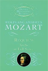 DOVER PUBLICATIONS MOZART - REQUIEM K626