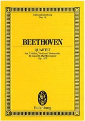 ZENON BEETHOVEN - STRING QUARTET OP 18 NO.5