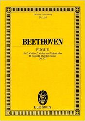SCHOTT SOHNE BEETHOVEN - FUGUE OP.137
