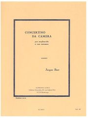 IBERT  CONCERTINO DA CAMERA POUR SAX-ALTO &amp; ORCHESTRA