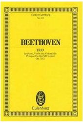 SCHOTT SOHNE BEETHOVEN - TRIO ES-DUR OP.70/2(P/NO,VLN,V/CELLO)
