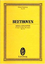 SCHOTT SOHNE BEETHOVEN - MISSA SOLEMNIS