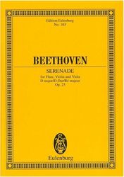 SCHOTT SOHNE BEETHOVEN - SERENADE TRIO OP 25