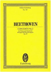 SCHOTT SOHNE BEETHOVEN - PIANO CONCERTO NO.2