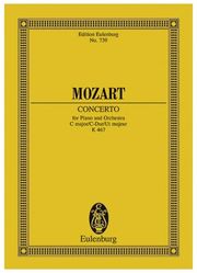SCHOTT SOHNE MOZART - PIANO CONCERTO KV 467