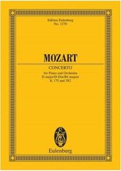 SCHOTT SOHNE MOZART - CONCERTO D MAJ.KV 175 &amp; 382
