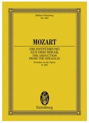 SCHOTT SOHNE MOZART - DIE ENTFUHRUNG AUS DEM (OUV)