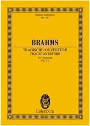 SCHOTT SOHNE BRAHMS - TRAGIC OUVERTURE OP 81