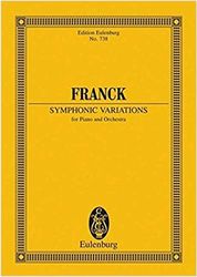 SCHOTT SOHNE FRANCK - VARIATIONS SYMPHONIQUES