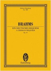 SCHOTT SOHNE BRAHMS - GERMAN REQUIEM OP.45