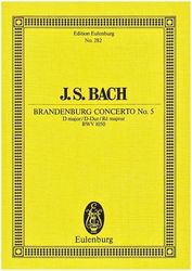 SCHOTT SOHNE BACH - BRANDEBURG CONCERTO NO.5