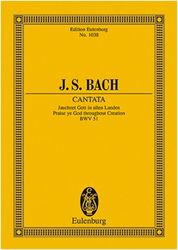 SCHOTT SOHNE BACH J.S. - CANTATA BWV 51