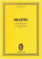 SCHOTT SOHNE BRAHMS - CONCERTO PIANO NO.1