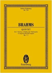 BRAHMS - QUINTETT OP111
