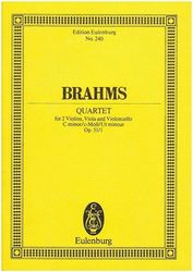 SCHOTT SOHNE BRAHMS -STRING QUARTET OP.51 N.1
