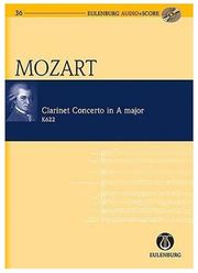 SCHOTT SOHNE MOZART - CLARINET CONCERTO IN A MAJOR K.622 SC/CD