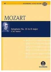 SCHOTT SOHNE MOZART - SYMPHONY N.35 IN D MAJ K385 SC/CD