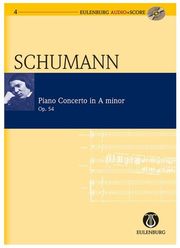 SCHOTT SOHNE SCHUMANN - PIANO CONCERTO A- MIN OP. 54 SC/CD