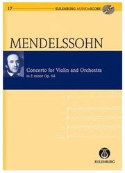MENDELSSOHN - CONCERTO FOR VIOLIN &amp; ORC.OP.64 SC/CD