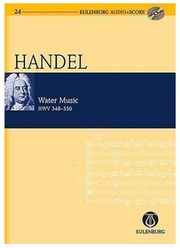 SCHOTT SOHNE HANDEL - WATER MUSIC HWV 348-350 SC/CD