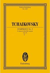 SCHOTT SOHNE TCHAIKOVSKY - SYMPHONY NO.5 IN E MINOR OP.64 SC/CD