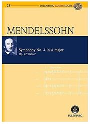 SCHOTT SOHNE MENDELSSOHN - SYMPHONY N.4 IN A MAJOR OP.90 SC/CD