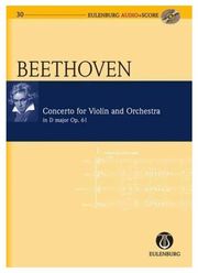 SCHOTT SOHNE BEETHOVEN - IN D MAJOR OP.61 FOR VIOLIN &amp; ORC.SC/CD