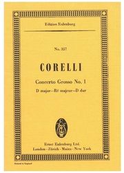 SCHOTT SOHNE CORELLI  CONCERTO GROSSO N.1