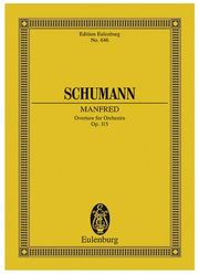 SCHOTT SOHNE SCHUMANN - MANFRED OVERTURE