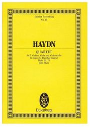 HAYDN - STRING QUARTET OP.76 N 1