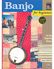 ALFRED BANJO FOR BEGINNERS + CD