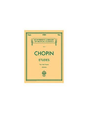 SCHIRMER CHOPIN - ETUDES / ΕΚΔΟΣΕΙΣ SCHIRMER