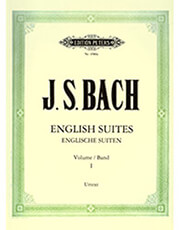 EDITION PETERS BACH J.S. - SUITES ANGLAISES NR.1-3 / ΕΚΔΟΣΕΙΣ PETERS
