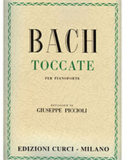 CURCI J.S.BACH - TOCCATE PER PIANOFORTE / ΕΚΔΟΣΕΙΣ CURCI