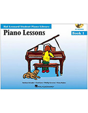 HAL LEONARD STUDENT PIANO LIBRARY LESSONS 1 ΒΙΒΛΙΟ (B/AUD)