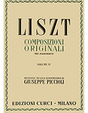 CURCI FRANZ LISZT - COMPOSIZIONI ORIGINALI PER PIANOFORTE (VOLUME II) / ΕΚΔΟΣΕΙΣ CURCI