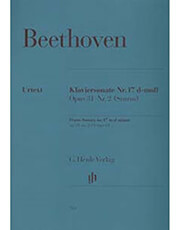 G. HENLE VERLAG BEETHOVEN SONATA DMIN OP.31 N.2 - TEMPEST / ΕΚΔΟΣΕΙΣ HENLE VERLAG- URTEXT